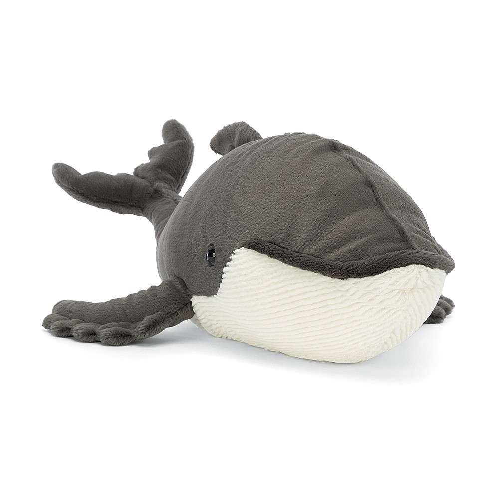 Peluche Jellycat Humphrey La Baleine à bosse - the Humpback Whale – HUM1HW 52cm