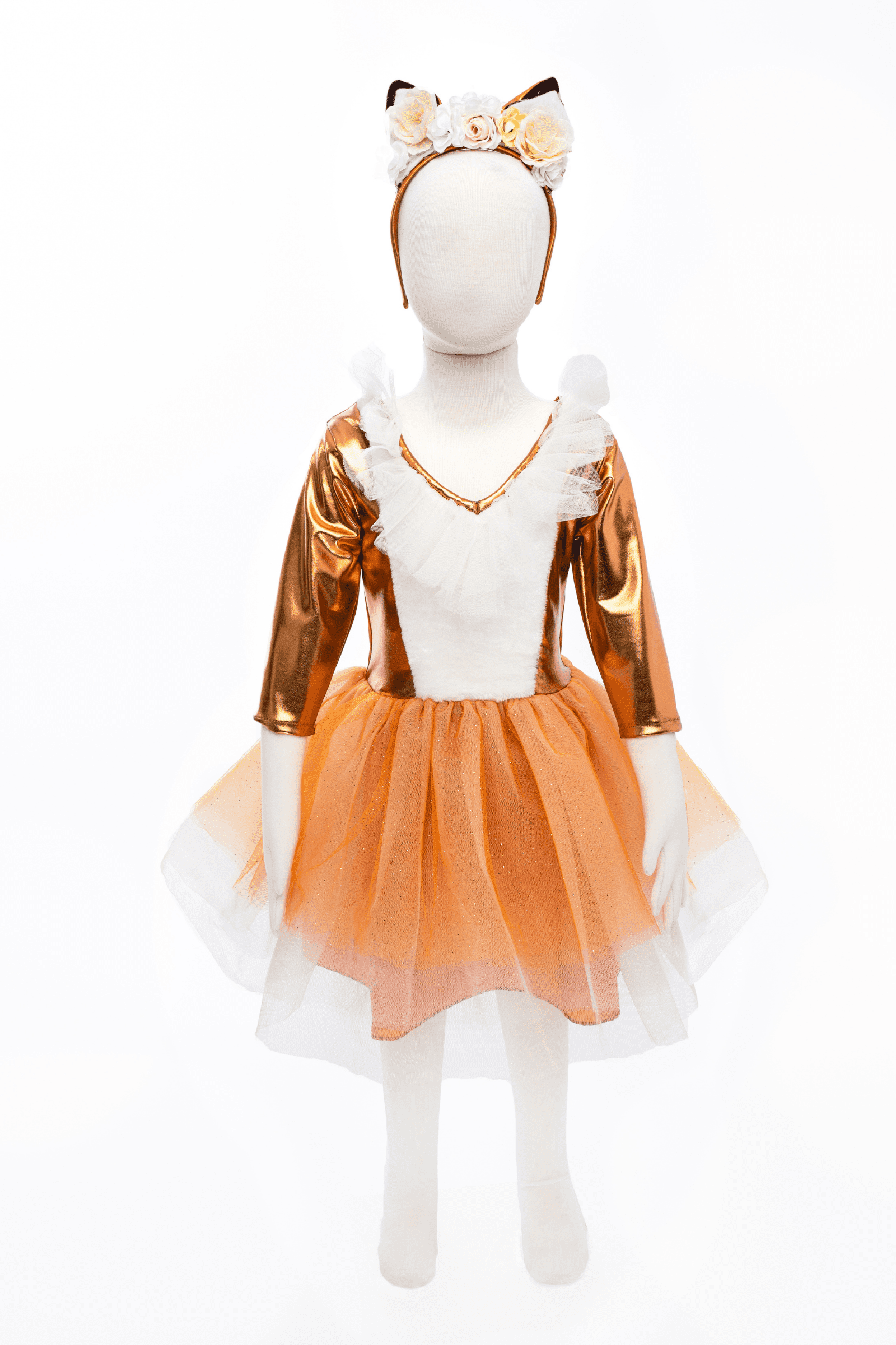 Déguisement robe et serre-tête renard - 5:6 ans   5