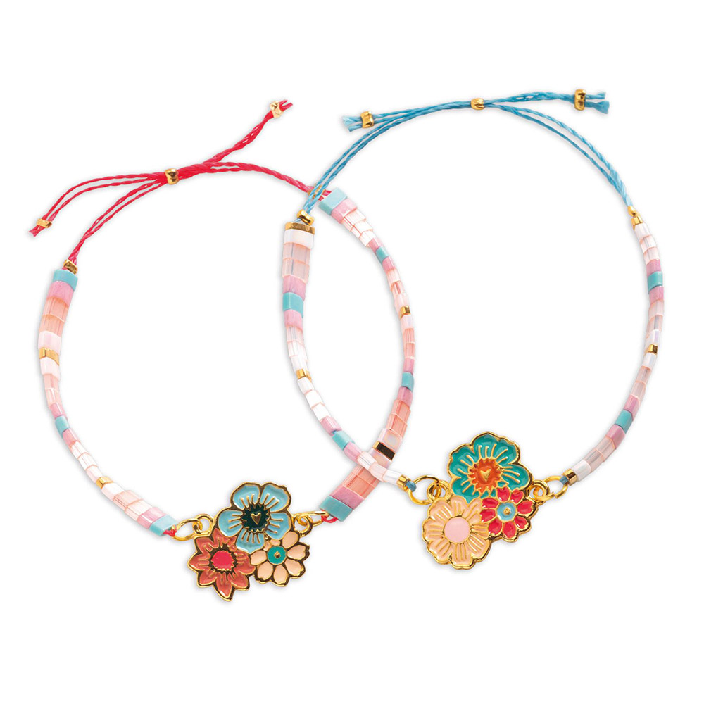 Duo de bracelets à fabriquer - Tila et Fleurs