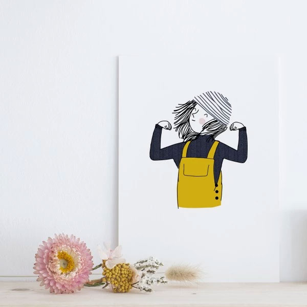 Carte Postale double Super Matelot