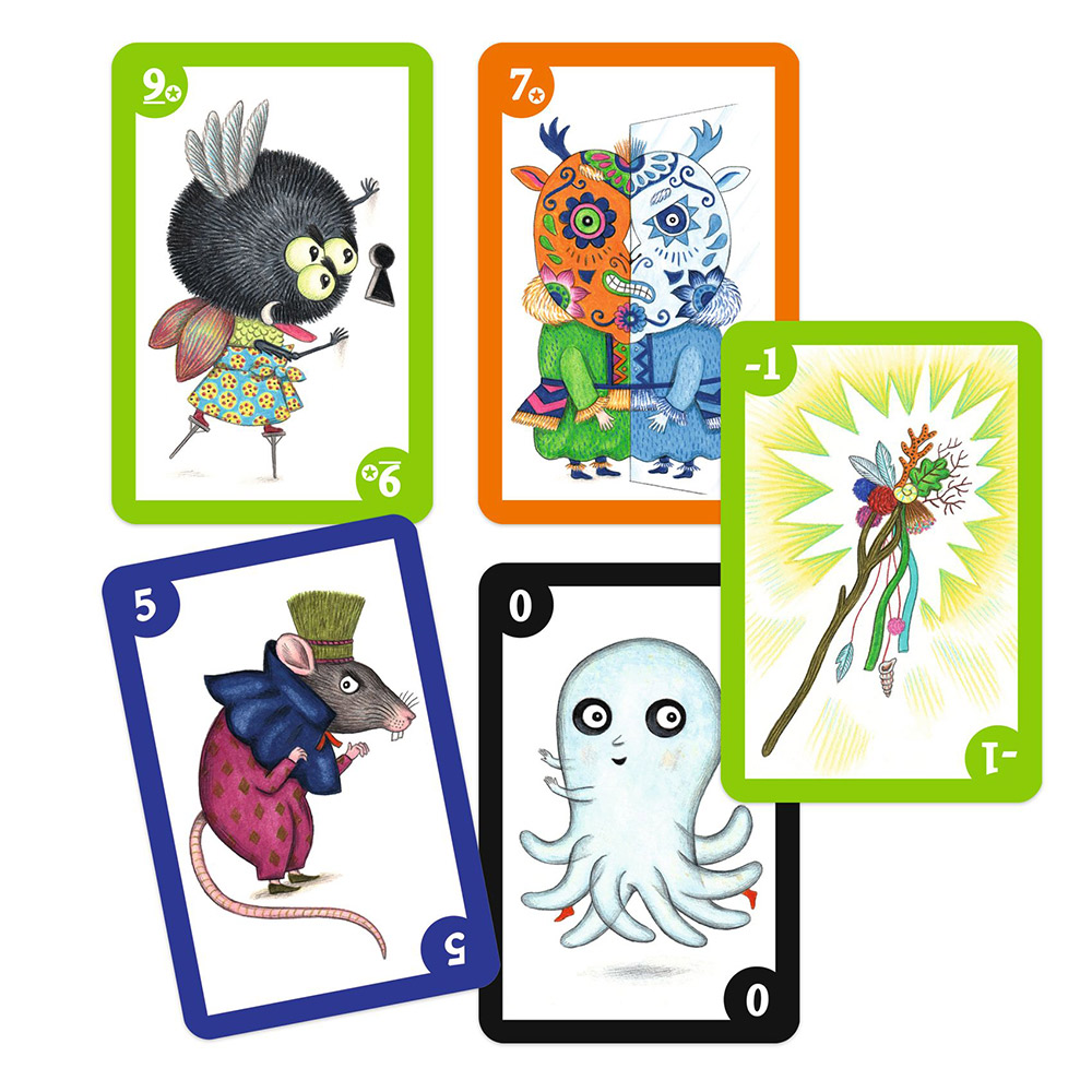 Jeu de cartes - Spooky boo!