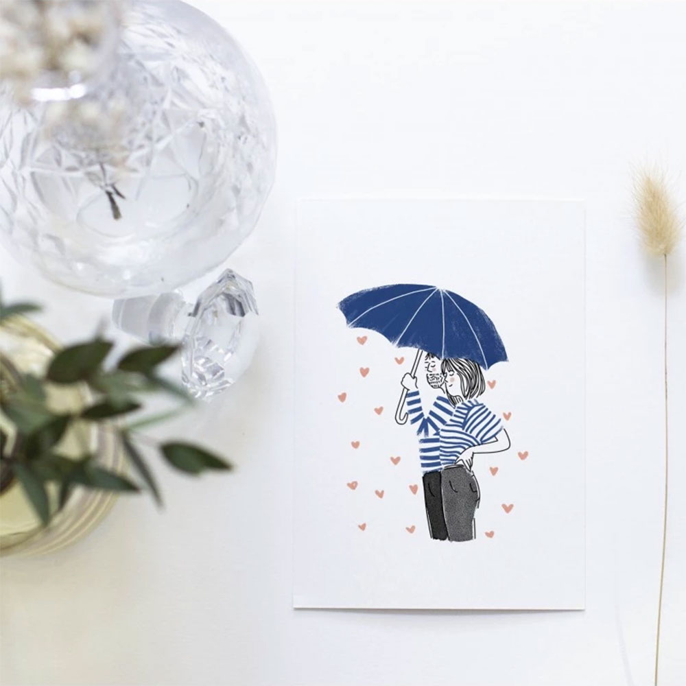 carte-postale-decorative-pluie-d-amour