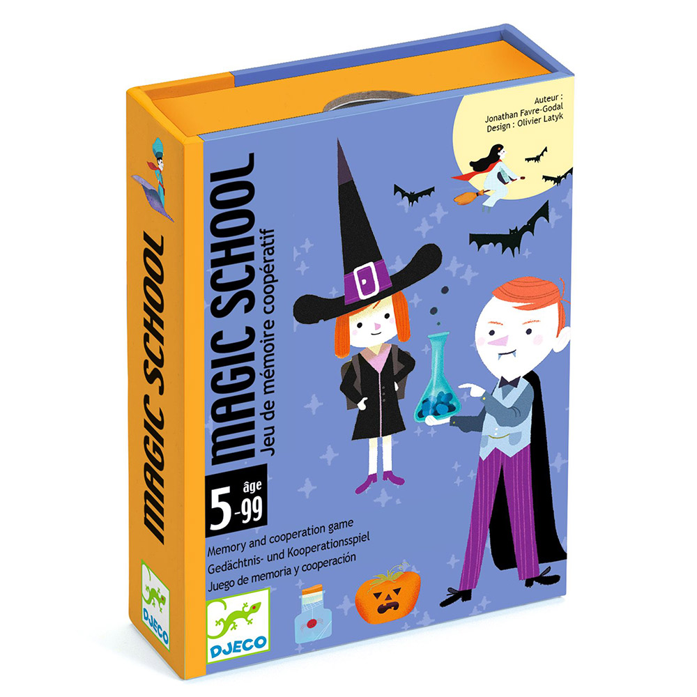 Magic School - Jeu mémoire coopératif sorcellerie examen - Dès 5 ans