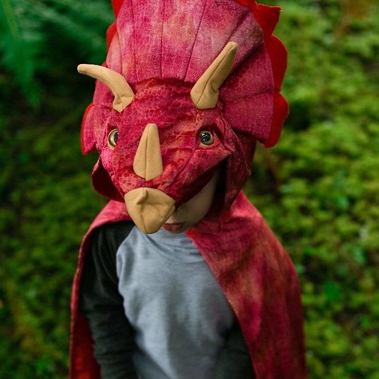 Déguisement Cape de Triceratops avec capuche - 4/6 ans