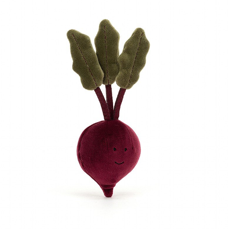 Peluche Jellycat Betterave - Vivacious Vegetable Beetroot - VV6BEET 22cm