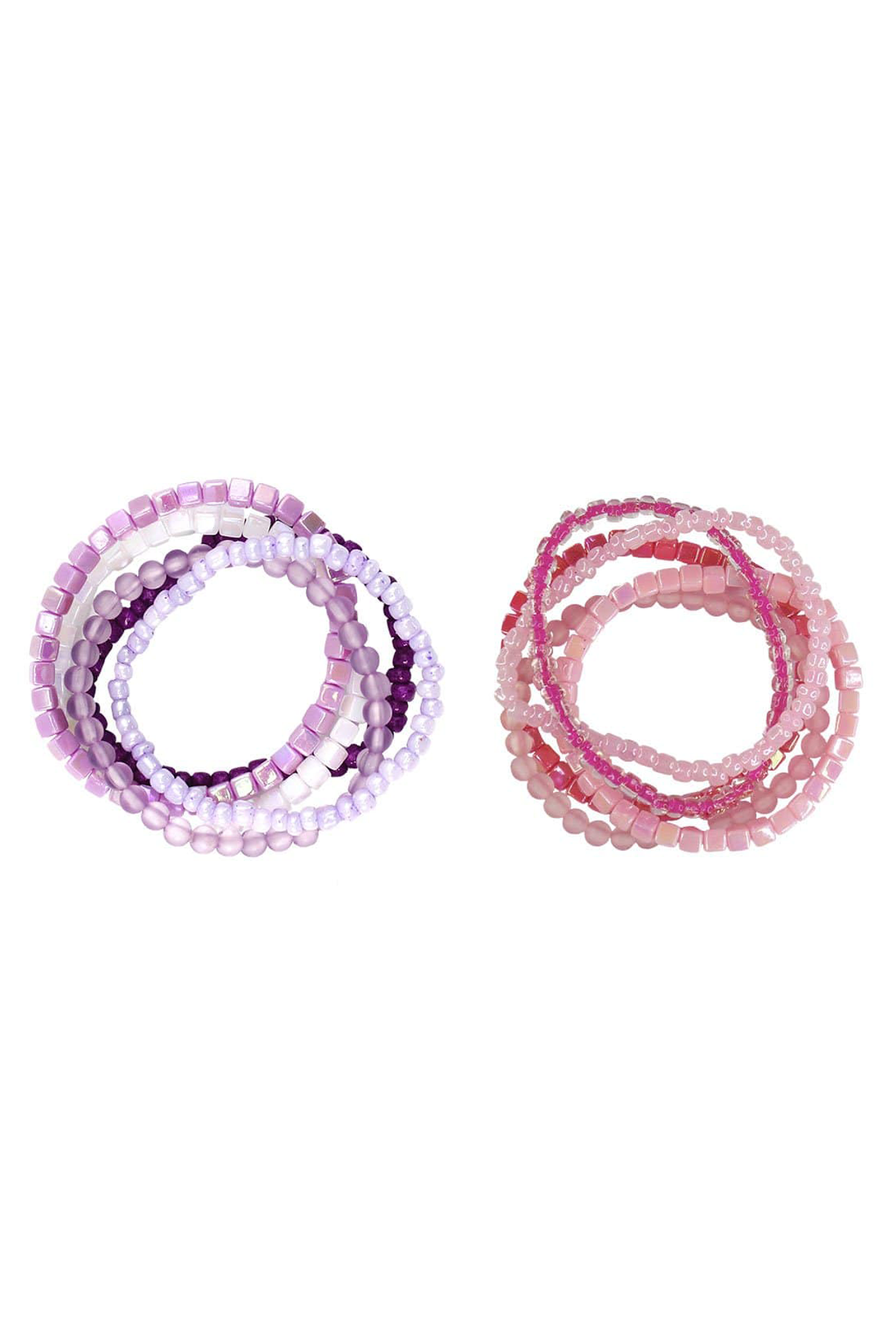 Ensemble de 5 bracelets, mauve:lila 4