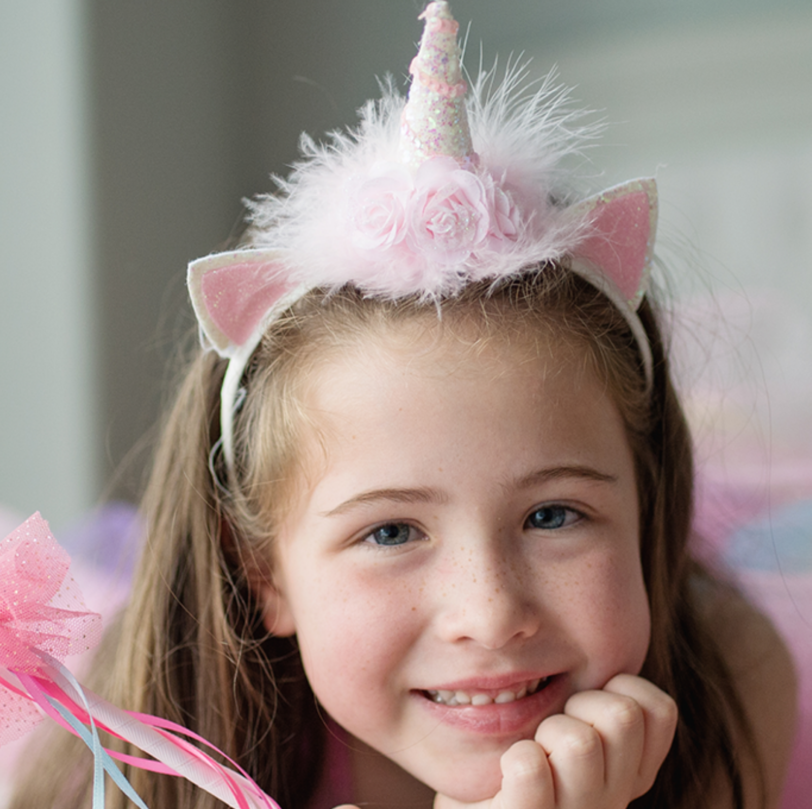 Déguisement pour enfant Serre-tête - Licorne