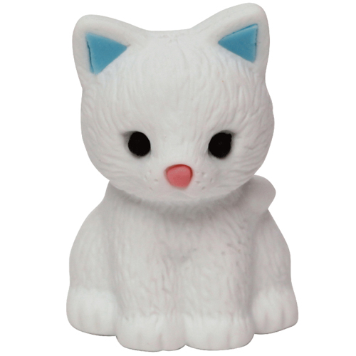 gomme-iwako-petit-chat-blanc