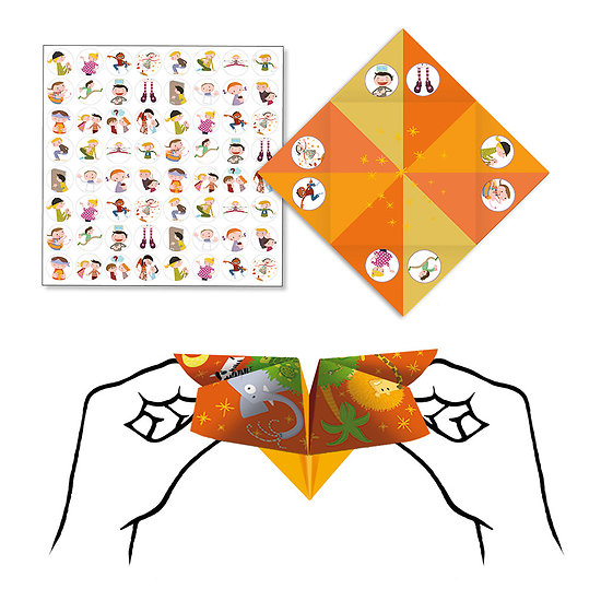 24 feuilles Papiers Origami - Les cocottes  à Gages