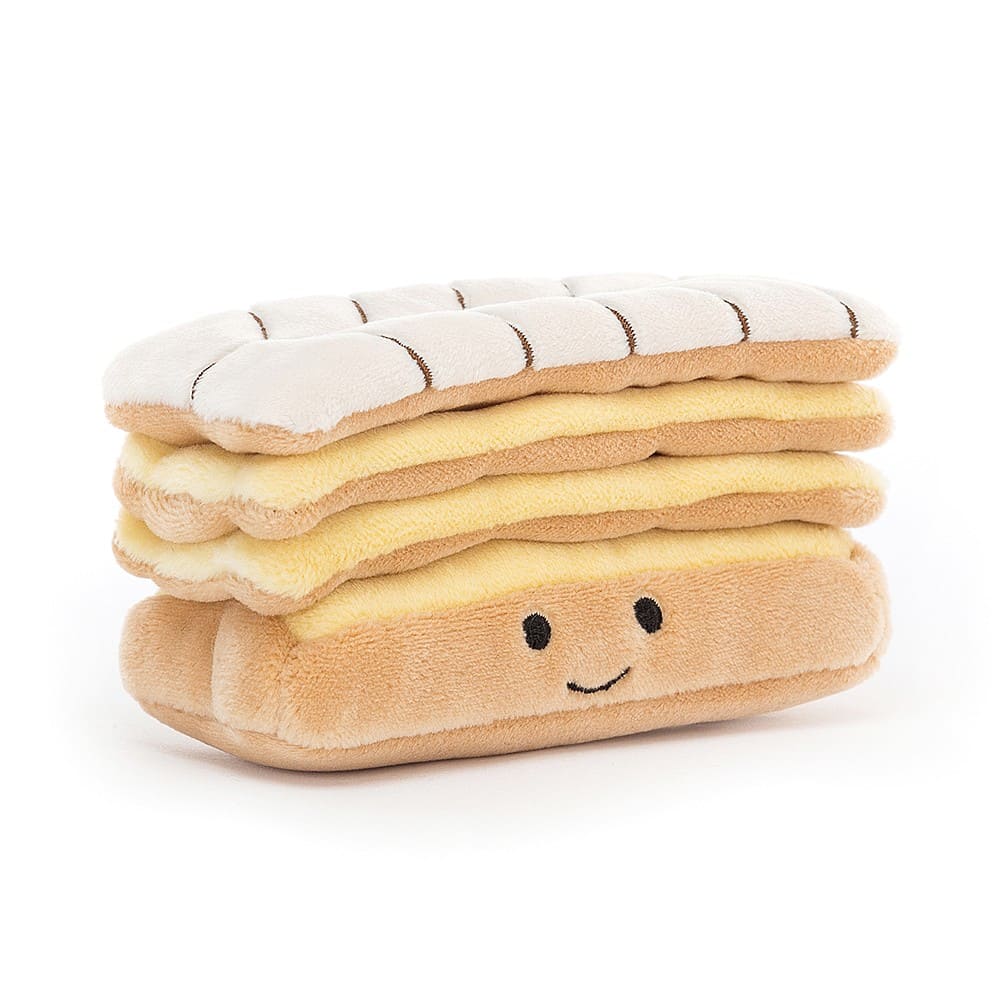 Peluche Jellycat Patisserie Millefeuille - Pretty Patisserie Mille Feuille - PRET3MF - 9 cm