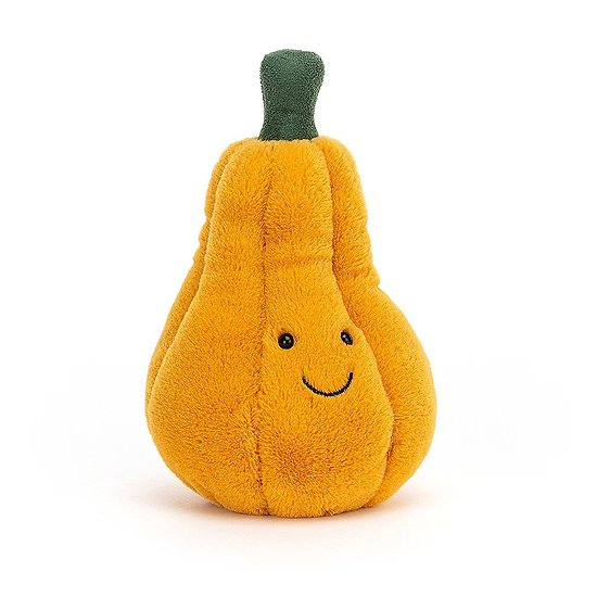 Peluche Jellycat Courge - Squishy Squash Yellow - SQUS3Y 18 cm