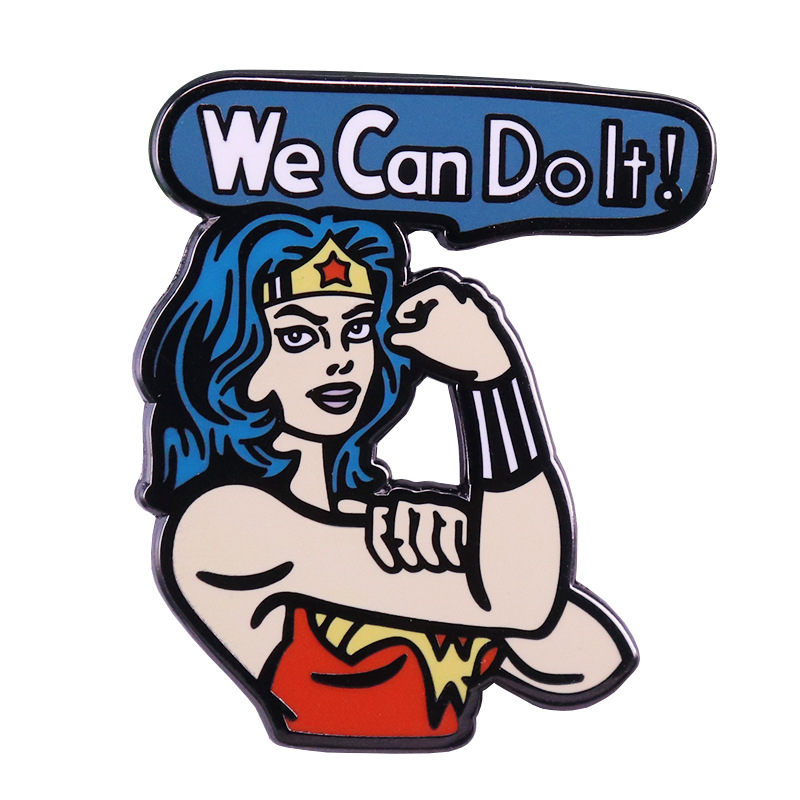 Pin\'s original - We Can Do It - WonderWoman