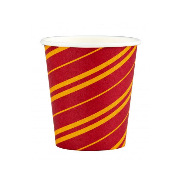 6 gobelets en carton anniversaire style Harry Potter