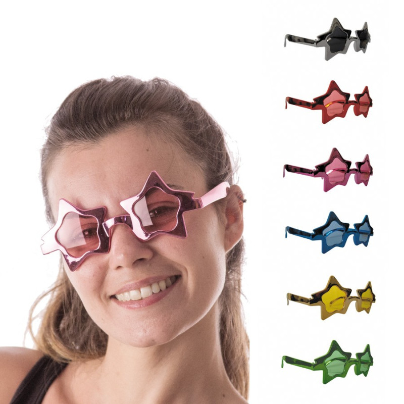 lunettes-star-metal-6-couleurs-assorties 2