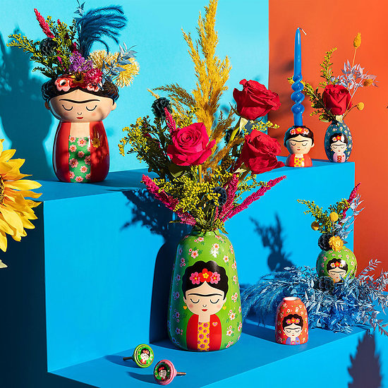 Vase mural Frida  Kahlo