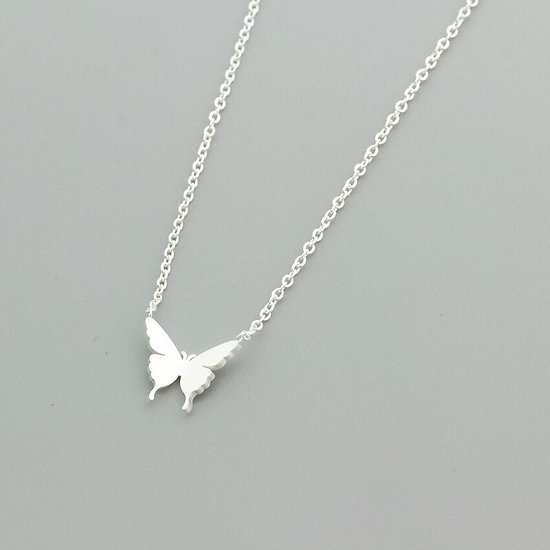 Collier Papillon -  Acier inoxydable