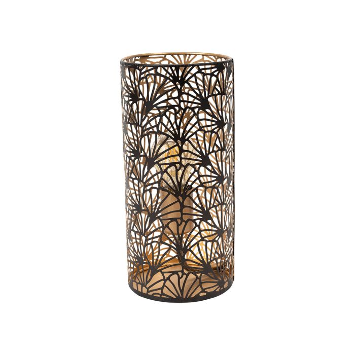 Lampe cylindrique ornementale Flore - 30cm