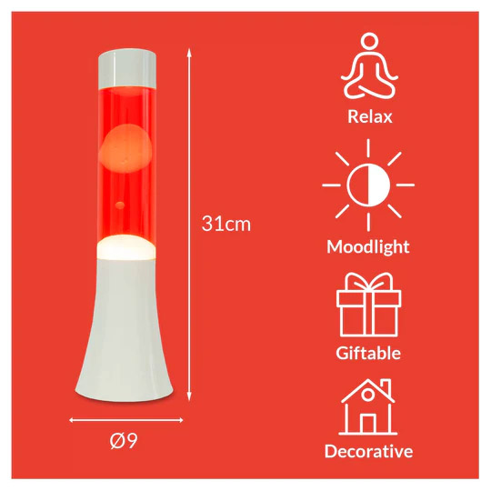 Lampe-a-lave-30-cm---Mini-Lava-Lamp-Liquide-Rouge-et-Lave-Blanche-magma