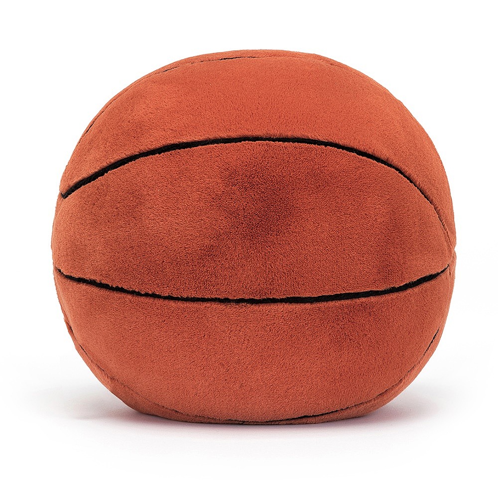 Peluche Jellycat Ballon de Basket - Amuseables Sports  Basketball - AS2BK