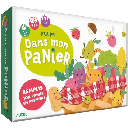 P\'tit jeu - Dans mon panier - Adapté dès 3 ans