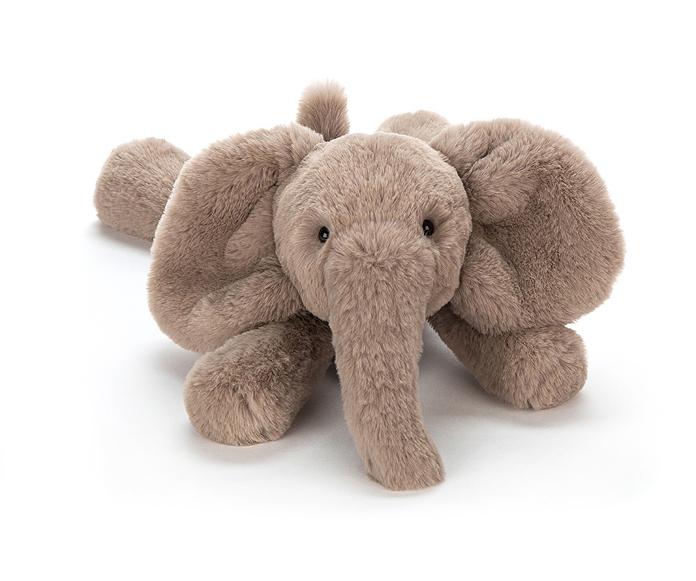 Peluche Jellycat Elephant - Smudge Elephant - SMG2EL - 34cm