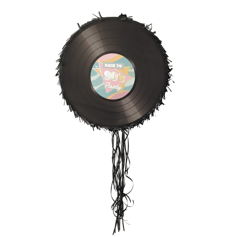 Pinata anniversaire retro Disque vinyle