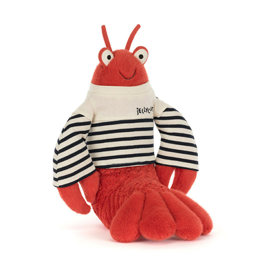 Peluche Jellycat Homard Larry en Tenue de Marin - Larry Lobster Sailor Outfit - LOB2LAR 28cm 6