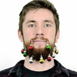 Boule décorative pour Barbe - Lot de 9