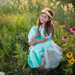 Deguisement enfant Jasmine Princesse - 5-6 ans