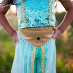 Deguisement enfant princesse Jasmine des 1001 Nuits - 5-6 ans