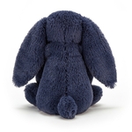 Peluche Jellycat lapin bleu marine - Small BASS6NB 18cm