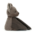 Peluche Jellycat chauve souris - wrapabat brown BAT3BEN 3