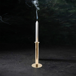bougeoir-haut-metal-dore