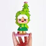 Art Toys - Figurine Momiji mini bricks à construire - You Grow Girl Mini Bricks 897 pièces - Dès 8 ans