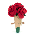 Peluche Jellycat Bouquet de Roses - Amuseables Rose Bouquet - A2BROSE 31cm