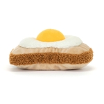 Peluche Jellycat Egglantine l’Œuf Sur Toast - Amuseables Egglantine Egg On Toast A2EGGT 12cm(72)