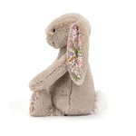 Peluche Jellycat Lapin Beige Liberty Pétale - Blossom Beige Bunny Petal - Small BPS6BM 18cm(80)