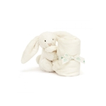 Doudou plat bébé Jellycat Lapin Blanc Crème - Bashful Cream Bunny Soother - STH4BC - 34 cm