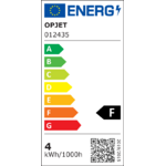 Ampoule LED décorative Etoile Ambre - 4W E27