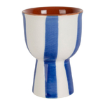Coquetier Élégance en Céramique - Bleu Indigo