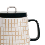 Théière Céramique Petits Carreaux 1,2l