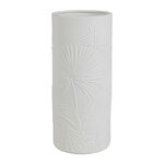 Lampe porcelaine blanche décorative ajourée à poser - Nomadéa