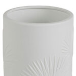 Lampe porcelaine blanche décorative ajourée à poser - Nomadéa