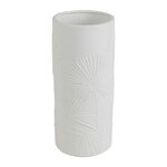 Lampe porcelaine blanche décorative ajourée à poser - Nomadéa