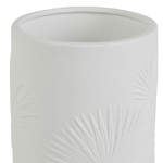 Lampe porcelaine blanche décorative ajourée à poser - Nomadéa - 24cm