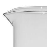 Pichet en verre avec inclusion 1l - LOVE