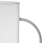 Pichet en verre avec inclusion 1l - LOVE