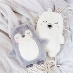 Bouillotte à eau peluche Ours blanc - Nanook polar bear - Sass & belle