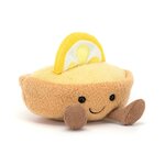 Peluche Jellycat Patisserie Tarte au Citron - Amuseables Collette Tarte au Citron A6TAC 9cm