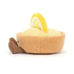 Peluche Jellycat Patisserie Tarte au Citron - Amuseables Collette Tarte au Citron A6TAC 9cm